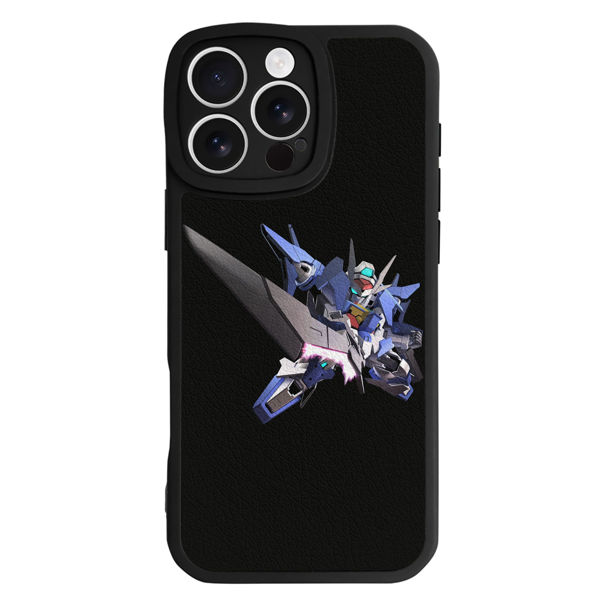 （画像用） 機動戦士ガンダム Mobile Suit Gundam 【iPhone 16シリーズ対応】シリコンスマホケース（レザー調） 材質：シリコン